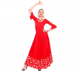 Falda Flamenco Lunares 2 holanes - Niña