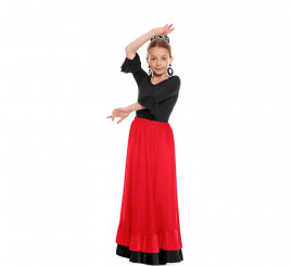 Falda de niña para la danza flamenco o sevillanas -  España