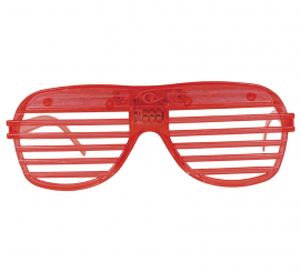 Gafas a rayas con Led