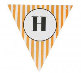 Halloween pennant 300 cm 20X20 cm (High quality)