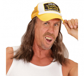Trucker Cap with Fur Trucker Cap with Fur