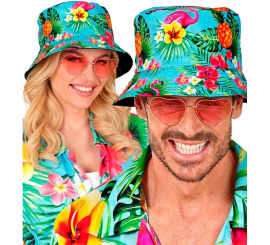 Chapéu de balde para festa de verão tropical Chapéu de balde para festa de verão tropical