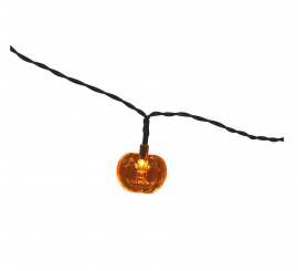 Guirlanda de Abóboras a Pilhas de Led 10