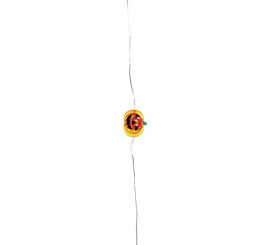 Guirlanda de Corda de Abóbora a Bateria 10 Leds Guirlanda de Corda de Abóbora a Bateria 10 Leds