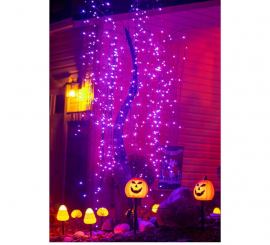 144 l Lilac Multifunction Led Garland 144 l Lilac Multifunction Led Garland