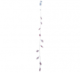 Guirlanda de mão esqueleto 10 LEDs de 115 cm Guirlanda de mão esqueleto 10 LEDs de 115 cm