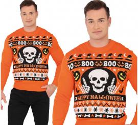 Halloween Boo Men's Sweater Halloween Boo Men's Sweater