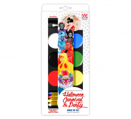 Kit de Maquillaje para Carnaval, Halloween y Fiestas