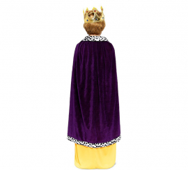 Kit Rey Mago morado Infantil: Capa y Corona