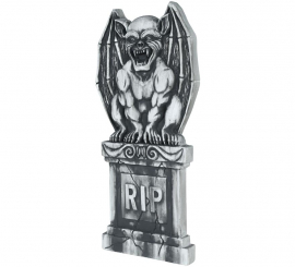 Tombstone with Gargoyle of 90x40 cm Tombstone with Gargoyle of 90x40 cm