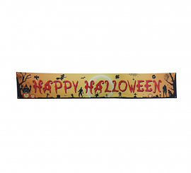 '''Sinal de ''Feliz Halloween'''' tecido 290x50 cm' '''Sinal de ''Feliz Halloween'''' tecido 290x50 cm'