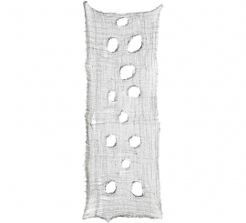 60x300 cm Grey Halloween Decorative Tablecloth