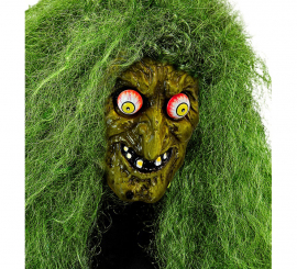 Máscara de Bruxa com Olhos Arregalados