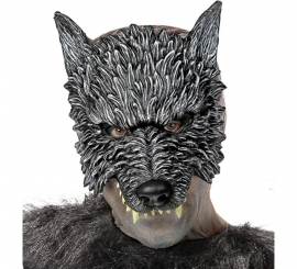 Gray Wolf Half Mask Gray Wolf Half Mask