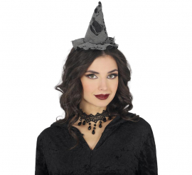 Mini Gray Witch Hat Mini Gray Witch Hat