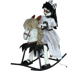 70cm Horse Doll with Light, Sound and Movement
