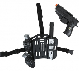 Pack 5 Accesorios Armas Policía