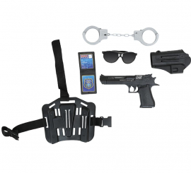 Pack 6 Accesorios Armas Policía