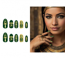 Pack de 12 Uñas Egipcias con Pegamento