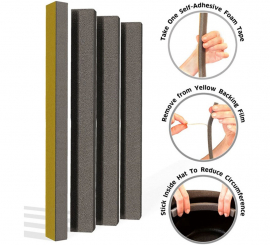 Pack of 4 Self-Adhesive Foam Tapes for Hats Pack of 4 Self-Adhesive Foam Tapes for Hats