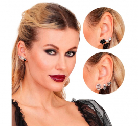 Pack de 9 Pendientes surtidos de Halloween