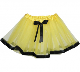 Pack Diadema y Tutú de Ratón Amarillo para niña