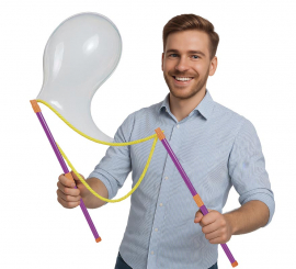 Palos y Cuerdas para Pompas de Jabón con Líquido