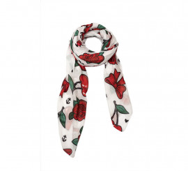 Pañuelo Foulard Cherry Vintage Doodle