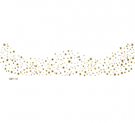 Pecas Adhesivas doradas