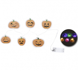 Adesivo de gel LED de abóbora de Halloween Adesivo de gel LED de abóbora de Halloween