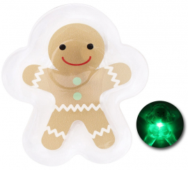 Pegatina Gel Led Galleta de Jengibre de 10x15 cm