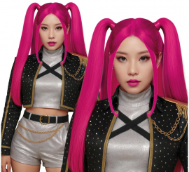 Perruque K-Pop Mira la Chasseresse