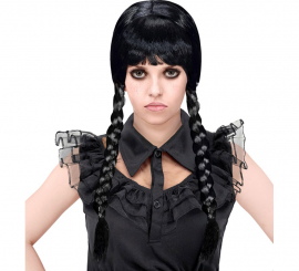 Peruca Sinister Girl com Tranças Peruca Sinister Girl com Tranças