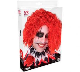 Red Scary Clown Wig Red Scary Clown Wig