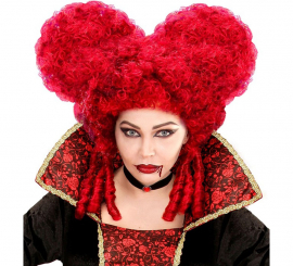 Peruca Ruiva Rainha de Copas Peruca Ruiva Rainha de Copas