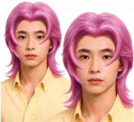 Perruque romantique K-Pop