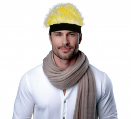 Peluca Rubia con Cinta