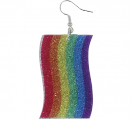 Pendientes de Cinta Arcoíris