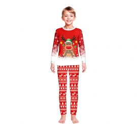 Pijama Navideño de Reno para niños