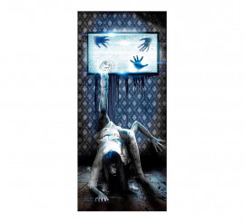 Porta Tv Decorativa Assustadora 80X180 cm