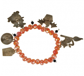 Pulseira de Figura de Halloween Laranja Pulseira de Figura de Halloween Laranja