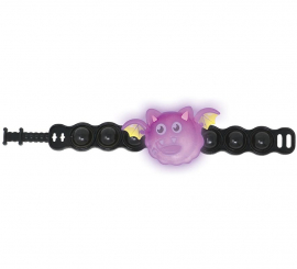 Pulseira Morcego com Luz 18 cm Pulseira Morcego com Luz 18 cm