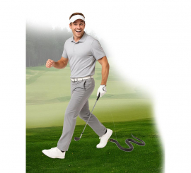 Serpiente de 80 cm con Hilo y Pinza