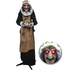 Animated Skeleton Maid 158 cm