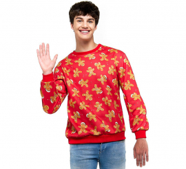 Sudadera Galletitas de Jengibre para adulto