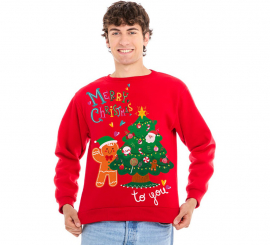 Sudadera Merry Christmas para adulto