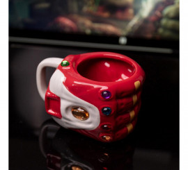 Taza 3D Nano Guantelete Iron Man Avengers