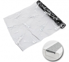 Tessuto a rete scheletro 28x300 cm