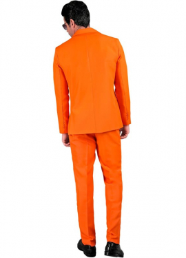 Elegant Mr. Orange Funny Suit for Men Elegant Mr. Orange Funny Suit for Men