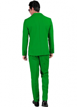 Terno elegante e engraçado Mr. Green para homens Terno elegante e engraçado Mr. Green para homens
